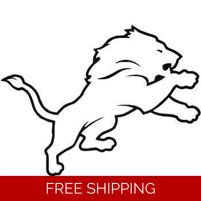 NFL Football Detroit Lions Die Cut Vinyl Decal sticker NFL Football Detroit Lions Die Cut Vinyl Decal sticker